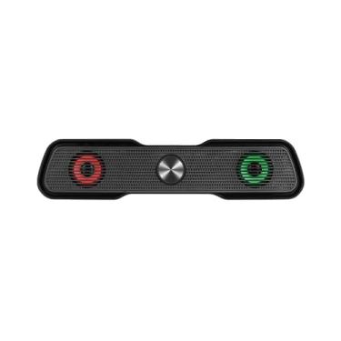 Imagem de SOUNDBAR GAMER BOOSTER LED 2X3W USB E AUX LETRON