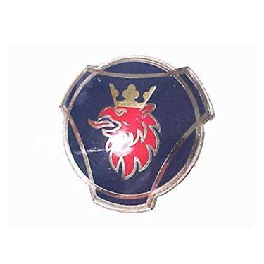 Imagem de EMBLEMA CAPO METAL COM PORCA PARA SCANIA SERIE 4