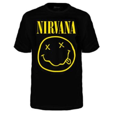Imagem de Camiseta Infantil Nirvana Smiler -Oficial -Top - Stamp
