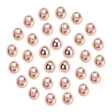 Imagem de MUUNN 100 peças de contas de tungstênio para amarrar moscas, tungstênio (bola de cabeça da Nymph para amarrar moscas, 5 cores (cobre, 3,8 mm (5/32")