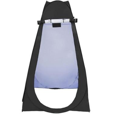 Imagem de Barraca Tenda Banheiro - Trocador Para Camping Cor Preto - Open Star