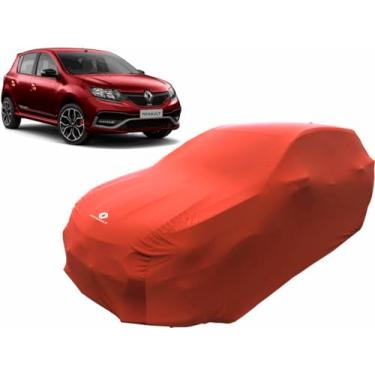 Imagem de Capa Para Carro Compatível Com Renault Sandero Rs Gt Line (Vermelho)