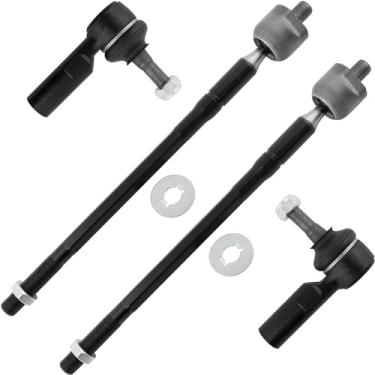 Imagem de MYSMOT ES3306 EV301 Extremidades dianteiras internas e externas para Lexus ES300 1992-2001 Toyota Avalon 1995-2004 Camry 1992-2001 Sienna 1998-2003 Solara 1999-2003, pacote com 4