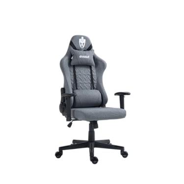 Imagem de CADEIRA GAMER ARROW - EG931 -TECIDO - CINZA - EVOLUT