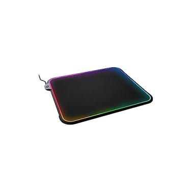 Imagem de SteelSeries QcK Gaming Mouse Pad - Pano de prisma RGB médio - otimizado para sensores de jogos