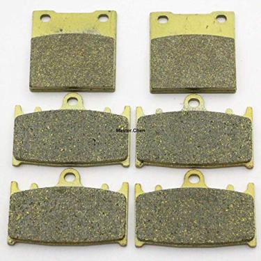 Imagem de Master Chen Pastilhas de freio dianteiras traseiras para Suzuki GSXR 600 1997-2003 - GSXR 750 2000-2003 - TL1000 S 1997-2001 FA158F FA063R MC0089