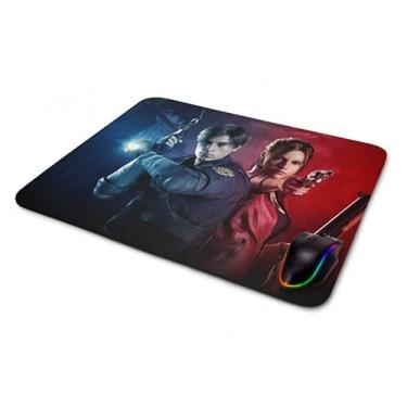 Imagem de Mouse pad Gamer Resident Evil 2 Claire e Leon