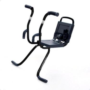 Imagem de Cadeirinha Infantil Preta para Guidão MTB