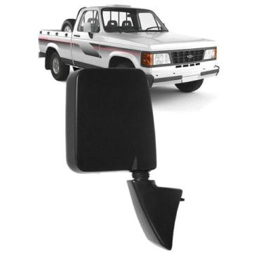 Imagem de Retrovisor GM C20 1993 94 95 96 97 98 Direito Preto - Blawer