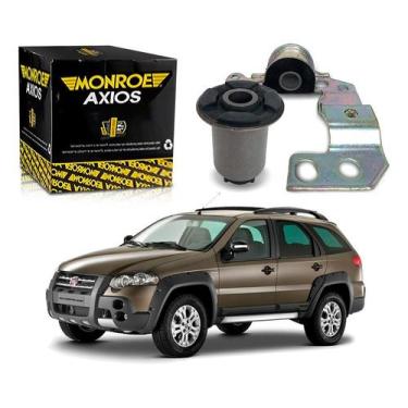 Imagem de Par Bucha Bandeja Esquerda Palio Adventure 1.8 2008 A 2020 - Axios