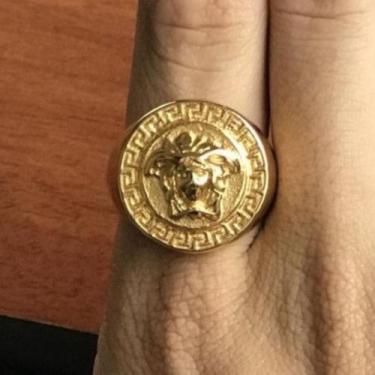 Imagem de Anel Masculino Dedeira Super+brinde Pulseira Oferta Mes - Srj Cosmétic