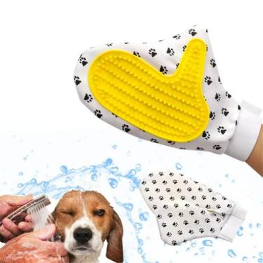 Imagem de Luva Mágica para Remover Pelos de Pets e Massagear banho - Arts