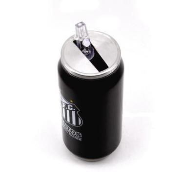 Imagem de Copo Formato Lata Em Inox Com Canudo 350ml - Santos Sfc - Mileno, Copo