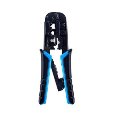 Imagem de Alicate Profissional Crimpador Crimpa Crimpagem Corta Desencapa Fio Ca