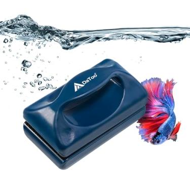 Imagem de DaToo Aquarium Mini Scrubber Scrubber Scraper Small Fish Tank Cleaner Nano Glass Aquarium Ferramentas de limpeza de aquário com ímã super forte (padrão)
