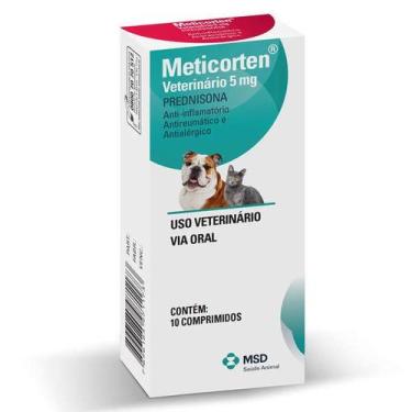 Imagem de Anti-inflamatório Meticorten Vet 5mg - 10 comprimidos - MSD