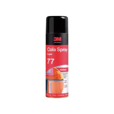 Imagem de Cola Spray 3M Super 77 Multiuso Secagem Rápida 500 Ml