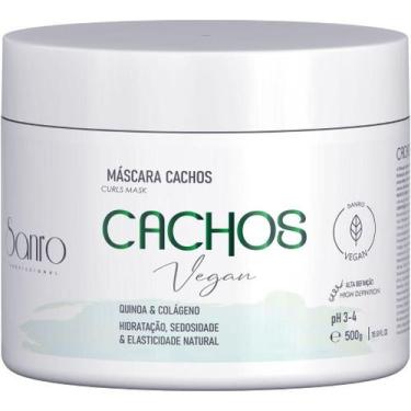 Imagem de Máscara Cachos Vegan 500g Sanro Cosméticos