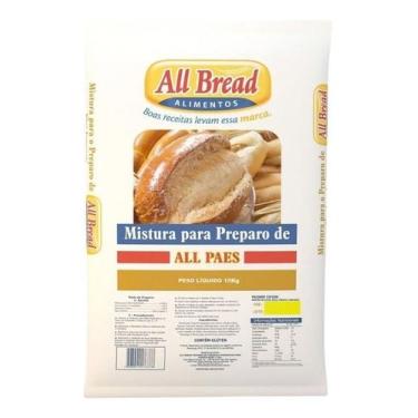 Imagem de Mistura Para Pães Especiais All Bread 5 Kg Pão Doce Hot Dog