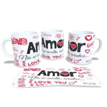 Imagem de Canecas Personalizadas Dia dos Namorados - Estampa Sublimada, Mod.175