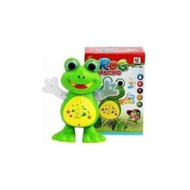 Imagem de Brinquedo Infantil Boneco Musical Sapo Dançante Movimentos Luzes E Son