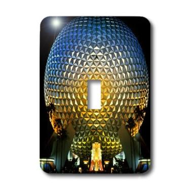 Imagem de 3dRose LLC lsp_89024_1 Flórida, Orlando Epcot Center At Walt Disney World Us10 Bba0072m Bill Bachmann Interruptor de alternância única
