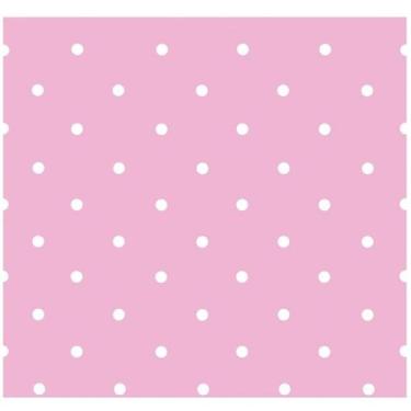 Imagem de Papel de Parede Treboli Poá Rosa 5651 - Rolo: 10m x 0,53m - ICH