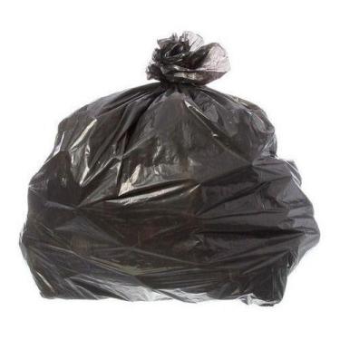 Imagem de Saco Para Lixo Preto Reforçado 50 Lt Com 50 Uni - HIGIPACK