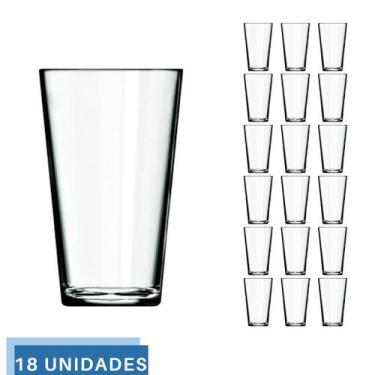 Imagem de Copo Vidro 350ml Cairo Suco Agua Glamour Luxo Nadir - 12 Un - NADIR FI