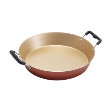 Imagem de Frigideira Paellera Antiaderente Cereja 32 cm Qualite - Marcolar