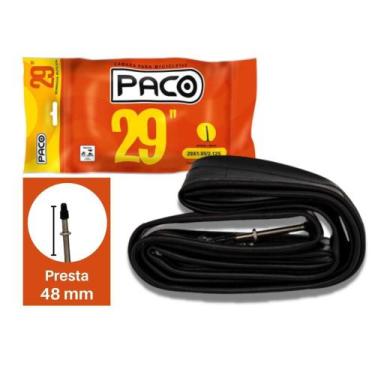 Imagem de Camara de ar bike 29x1.95/2.125 válvula presta bico fino - PACO