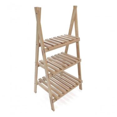 Imagem de Organizador Pinus Treliça De Chão Livreiro 95X55Cm Sala De Estar