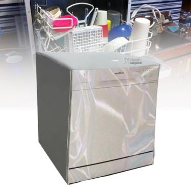 Imagem de Capa para lava louças britânia 8 serviços transparente - Clean Capas, 