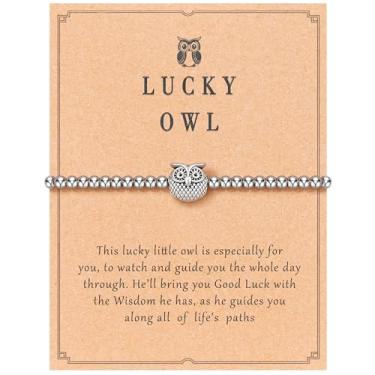 Imagem de Tarsus Pulseiras para mulheres, cavalo/borboleta/beija-flor/coruja/tartaruga/libélula presentes para mulheres, presentes de aniversário de Natal para amigas irmãs mulheres, average, Aço inoxidável,