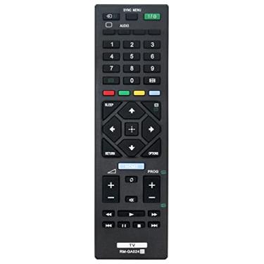 Imagem de Allimity Controle remoto de substituição RM-GA024 RMGA024 compatível com Sony Bravia LCD LED TV KLV-40R352B KLV-32R302B KLV-32R306B KDL-40R350B KDL-32R300B KDL-32R304B KLV-46R472A KLV-46R452A KLV-40RR