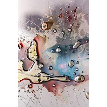 Imagem de Notebook: Liquid Metal -A beautiful and unique lined notebook/journal. Travel Friendly. 200 pages. 90gsm paper. Gift for Back To School, birthdays and special holidays.