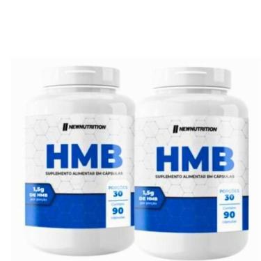Imagem de Kit 2 Hmb 90 Capsulas New Nutrition