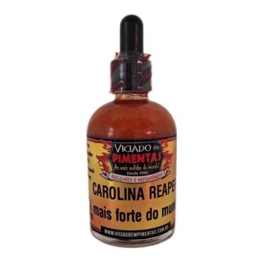 Imagem de Molho De Pimenta Carolina Reaper Original Natural Orgânico - VICIADO E