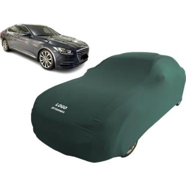 Imagem de Capa Automotiva Para Proteção Hyundai Genesis Sedan - Mz, Verde
