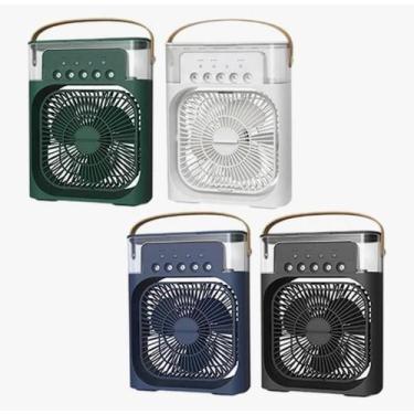 Imagem de Climatizador Usb Com Estrutura Plastico e Gelo - VENTILADORES E CIA