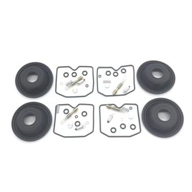 Imagem de Conjunto de 4 kits de reparo de carburador com diafragma a vácuo para GSF 600 S 96-03