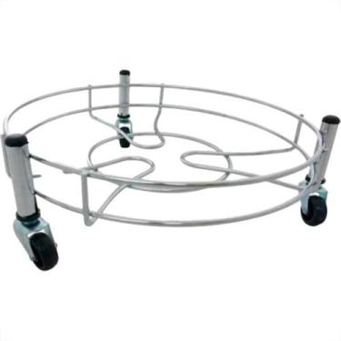 Imagem de Suporte P/Botijao Reforca.C/Rod.Ms - M.S.GANCHOS