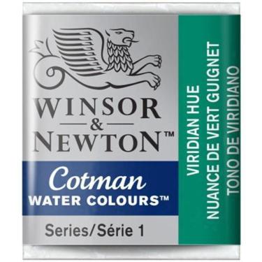 Imagem de Aquarela Cotman W&N Viridian Hue Half Pan 696