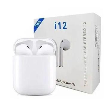 Imagem de Fone De Ouvido Sem Fio Bluetooth 5.0 I12 Tws Touch Android Ios, Branco