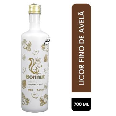 Imagem de Licor Fino Avelã Bonnut Garrafa 700ml