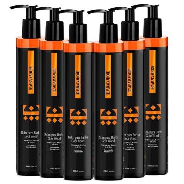 Imagem de Kit 06 Balm Para Barba Goot Wood Embaixador 300Ml