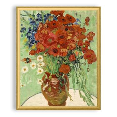 Imagem de Art Shoppe Arte de parede com impressão emoldurada, decoração de parede vintage para sala de estar, quarto, escritório, imagem de alta resolução em papel de arte premium, moldura de 3/10.2 cm com