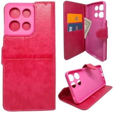 Imagem de Capa Carteira para Motorola G15 Rosa