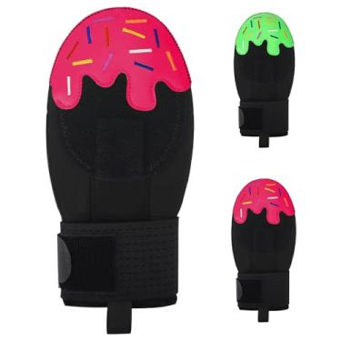 Imagem de yweiuah Luva De Beisebol Deslizante Yweiuah Para Mão Direita Ou Esquerda, Proteção De Mão De Beisebol Juvenil (Vermelho Rosa)