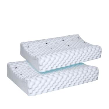 Imagem de KIT 2 Travesseiro Ortopédico Pillow Infravermelho Terapêutico Anti Ronco